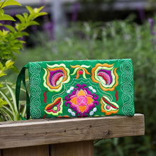 Load image into Gallery viewer, Women Ethnic Handmade Embroidered Wristlet
