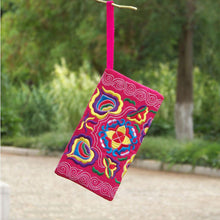 Load image into Gallery viewer, Women Ethnic Handmade Embroidered Wristlet